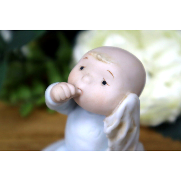 Vintage 1984 The Family Circus I Need A Hug Clay In Mind Figurine In Box - Picture 6 of 6